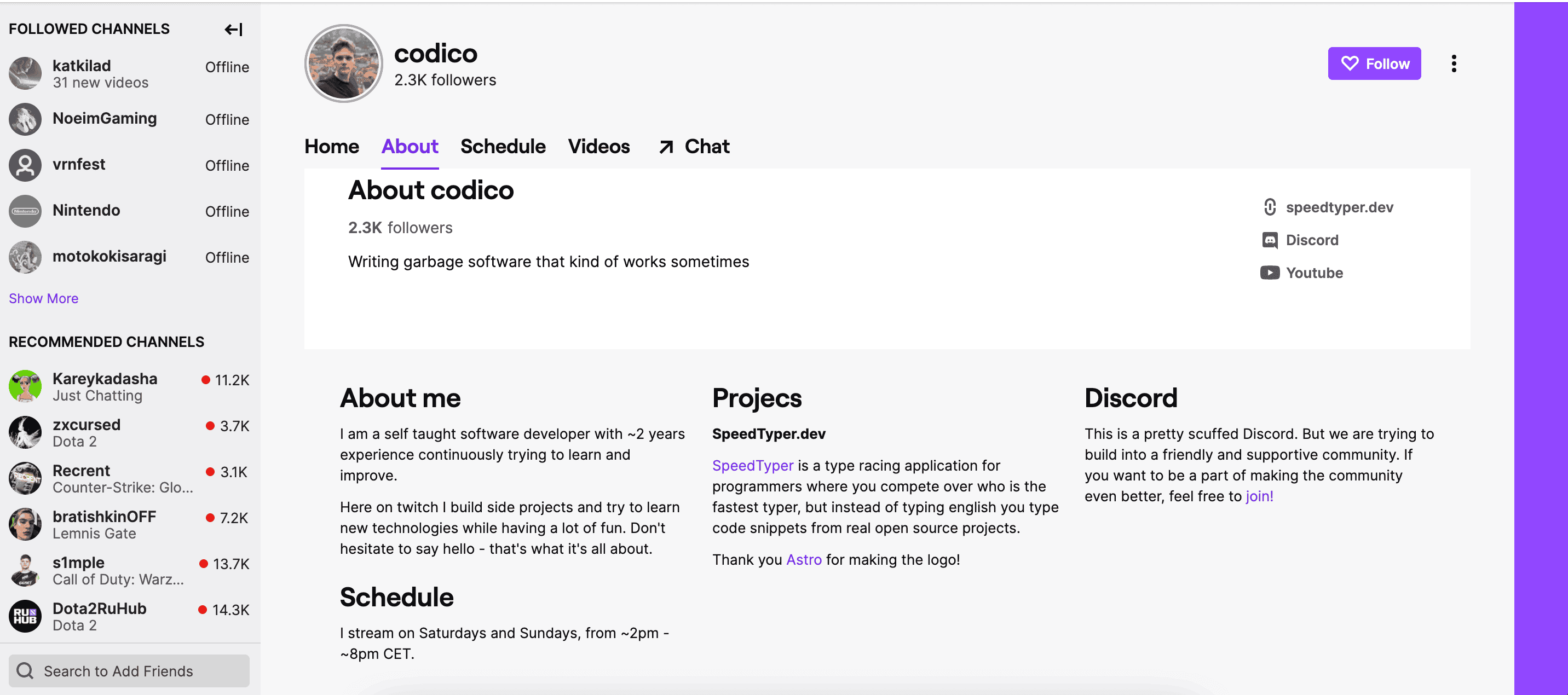 sourcing talent on twitch
