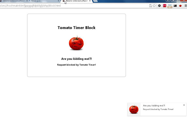 tomato timer chrome extension